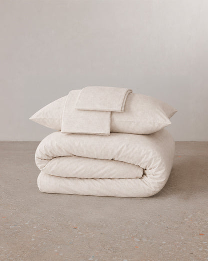 Parure de lit lin - Beige