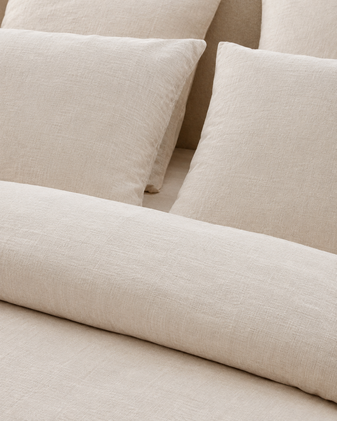 Parure de lit lin - Beige