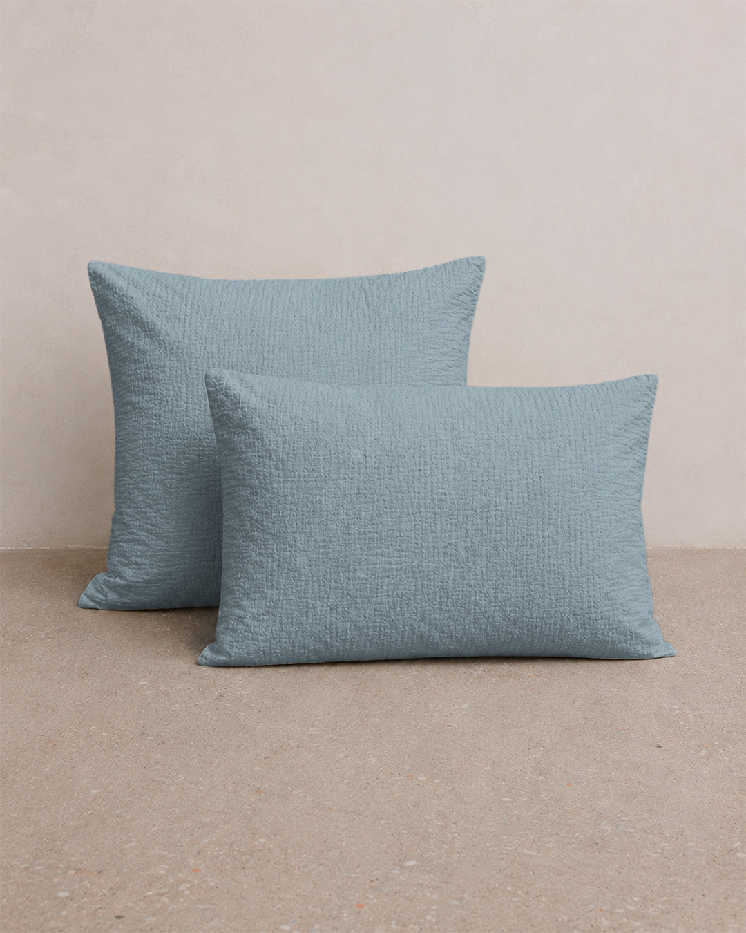 Taie d'oreiller gaze de coton x2 - 4 coloris au choix