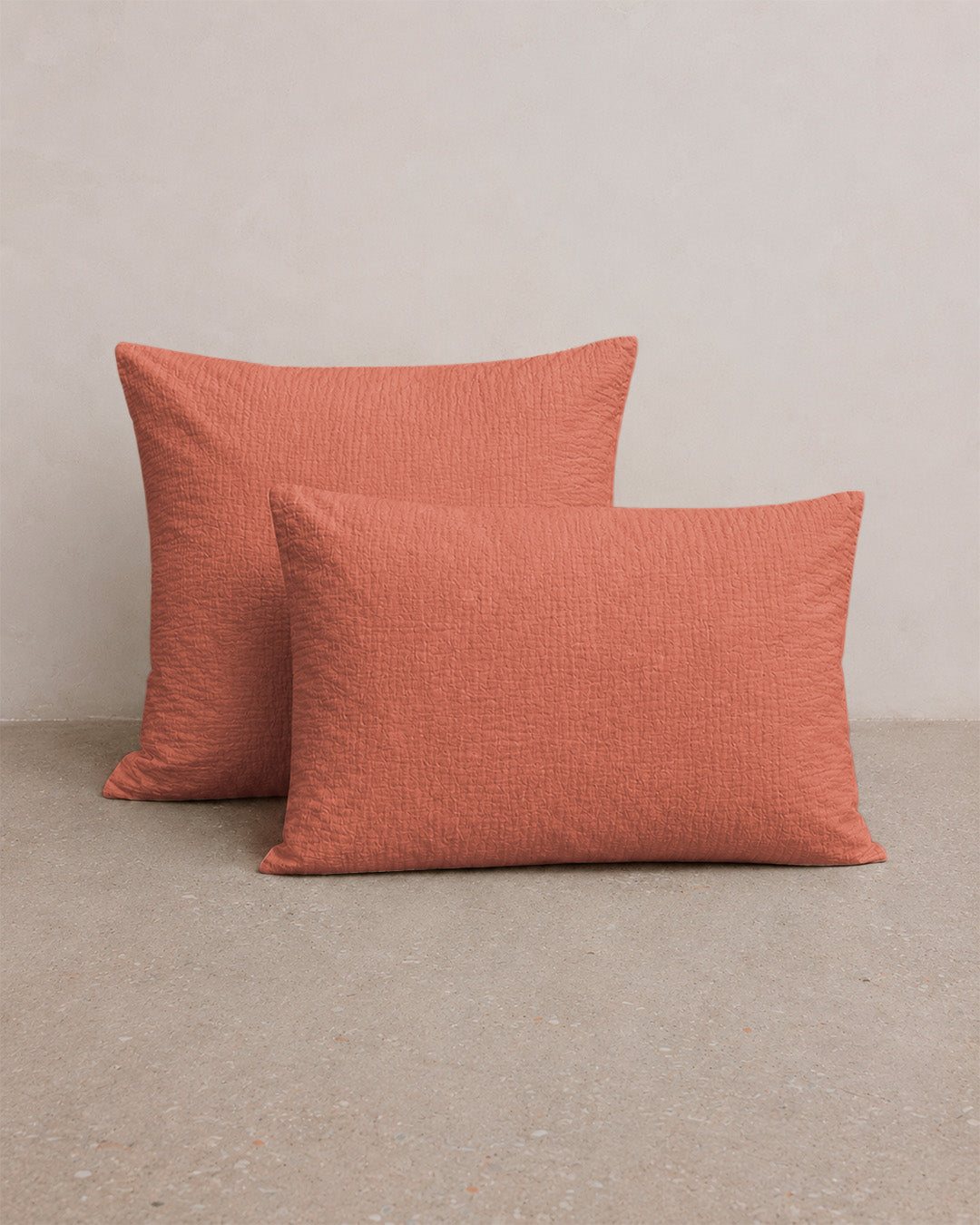 Taie d'oreiller gaze de coton x2 - 4 coloris au choix