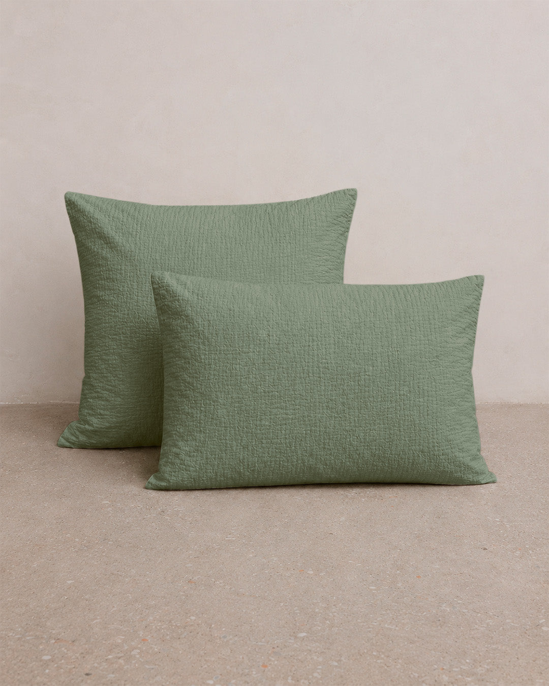 Taie d'oreiller gaze de coton x2 - 4 coloris au choix