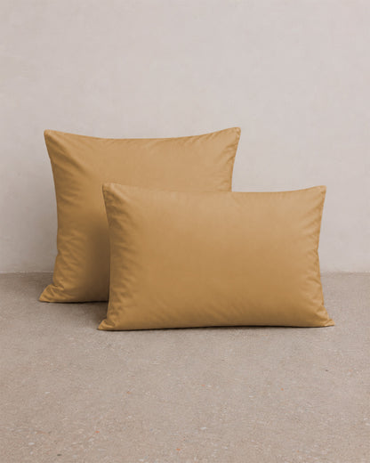 Taie d'oreiller satin de coton x2 - 5 coloris au choix