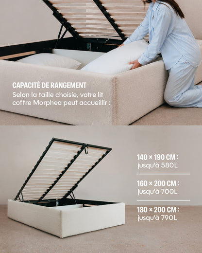 Storage Bed - 100% customisable - Claire