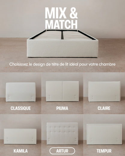 Storage Bed - 100% customisable - Artur