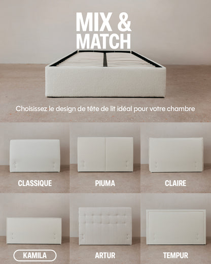 Storage Bed - 100% customisable - Kamila
