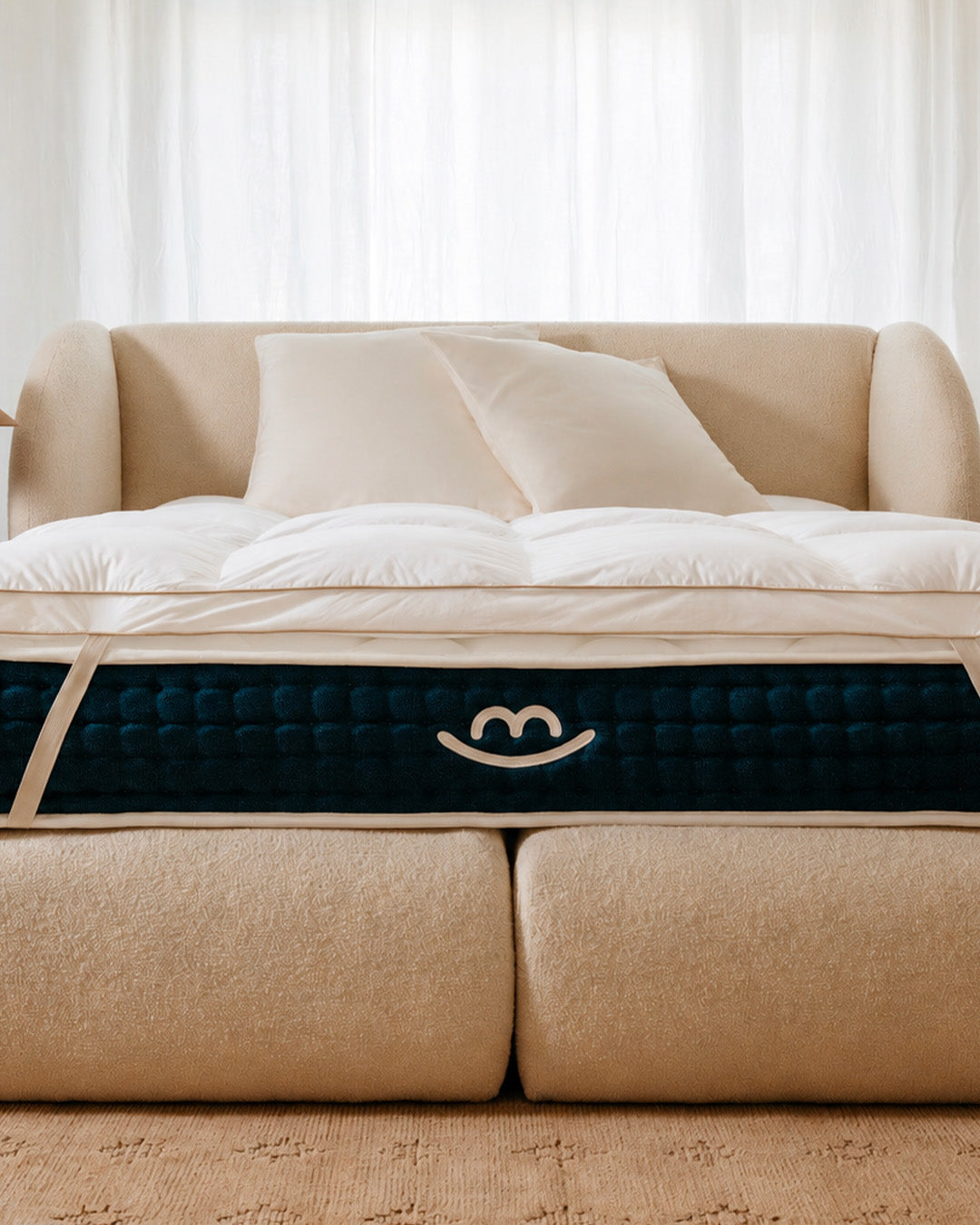 The Drimz mattress topper - duck feathers - 5 cm