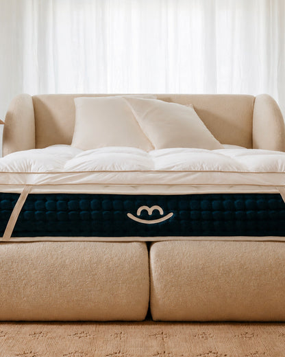 The Drimz mattress topper - duck feathers - 5 cm