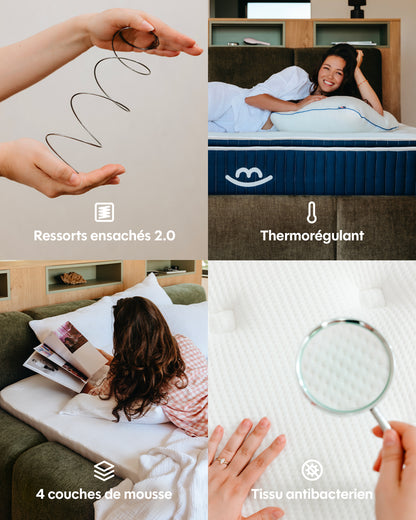 Matelas Hybride Diana