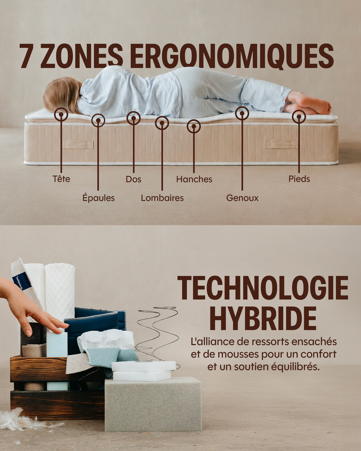 Elite Hybrid Mattress - The Ultra by Drimz