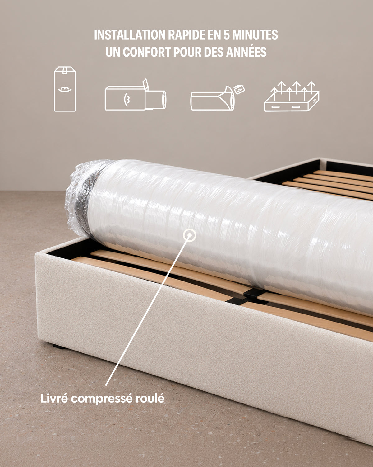 Victoria Luxury Hybrid Mattress - Memory Foam - 30cm