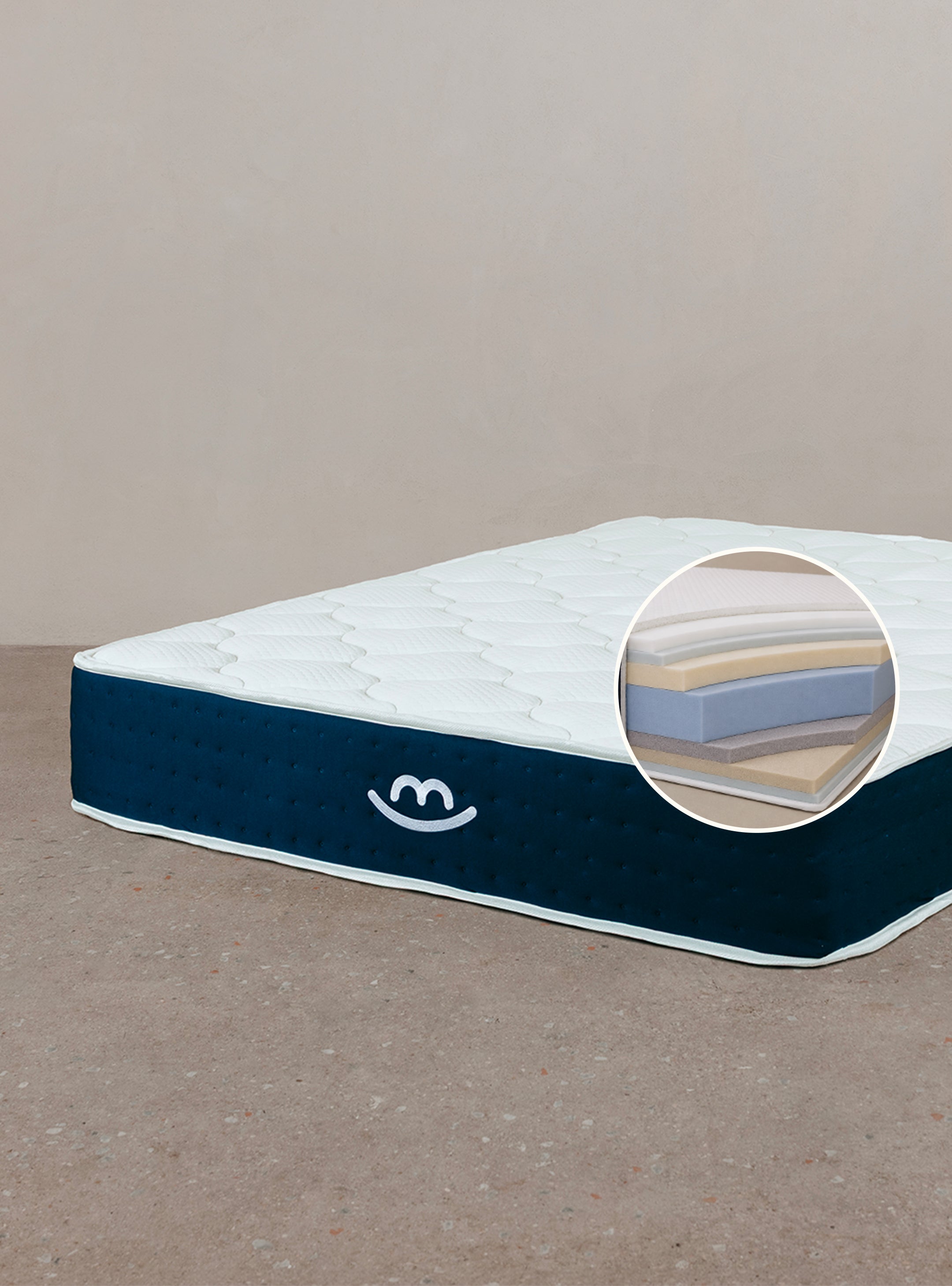 Matelas hybride Mila+ - 100% mousse - 20cm