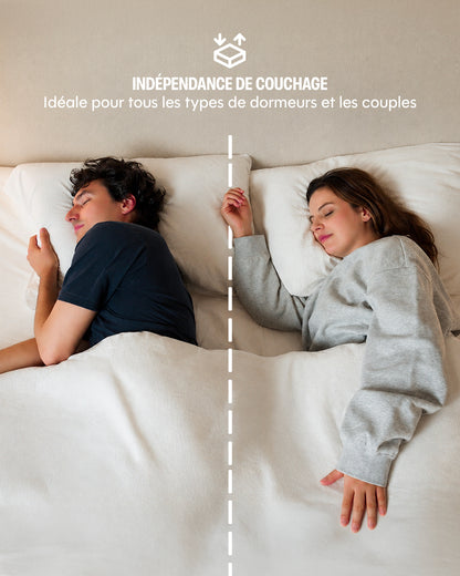 Matelas hybride luxe Victoria - mémoire de forme - 30cm