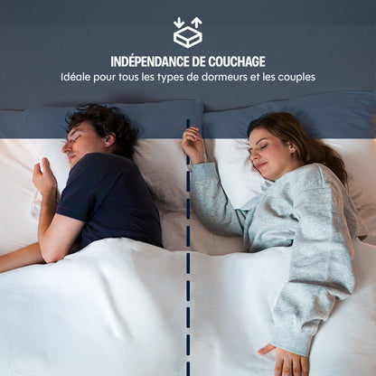 Mila hybrid mattress - foam and springs - 22cm