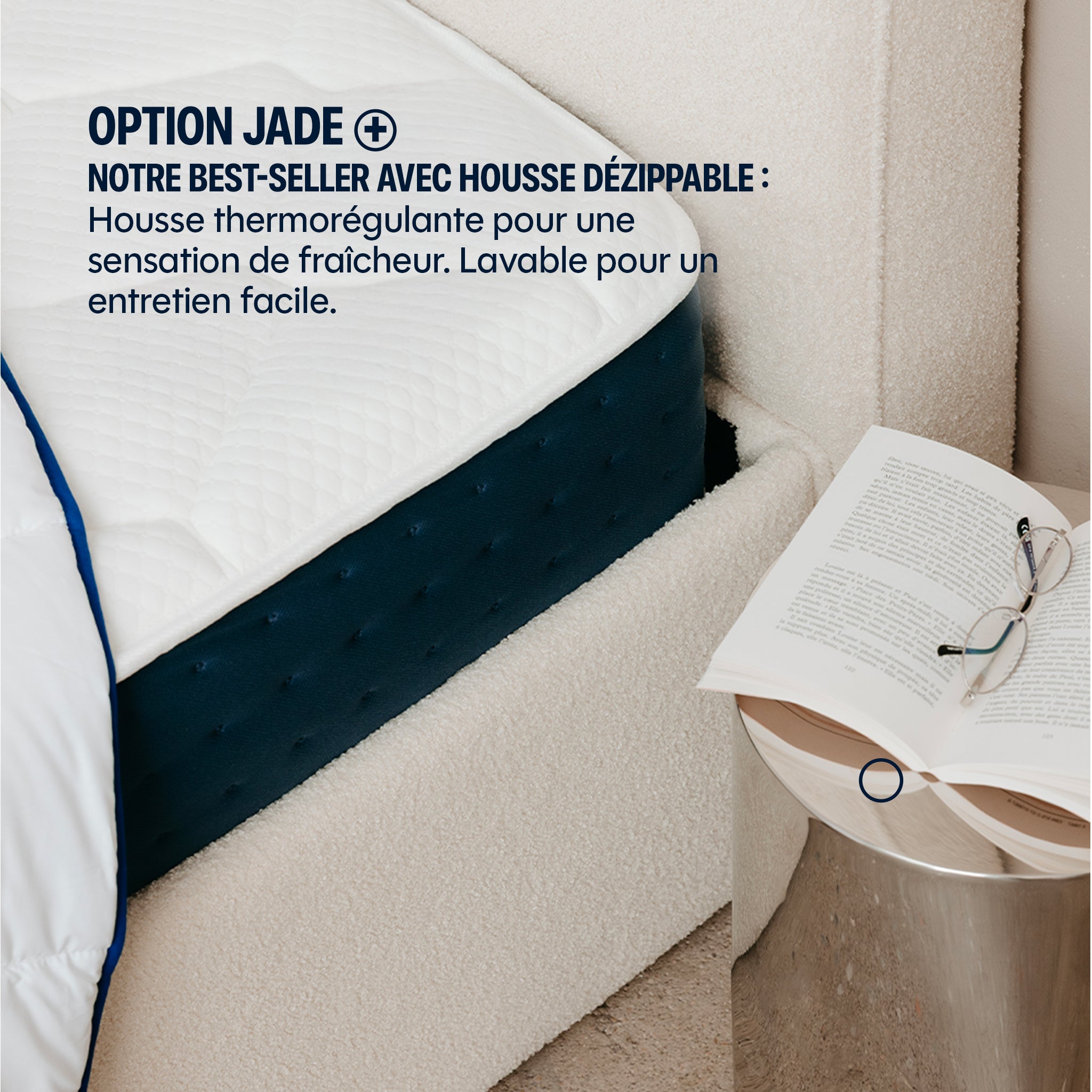 Jade premium hybrid mattress - memory foam - 26cm