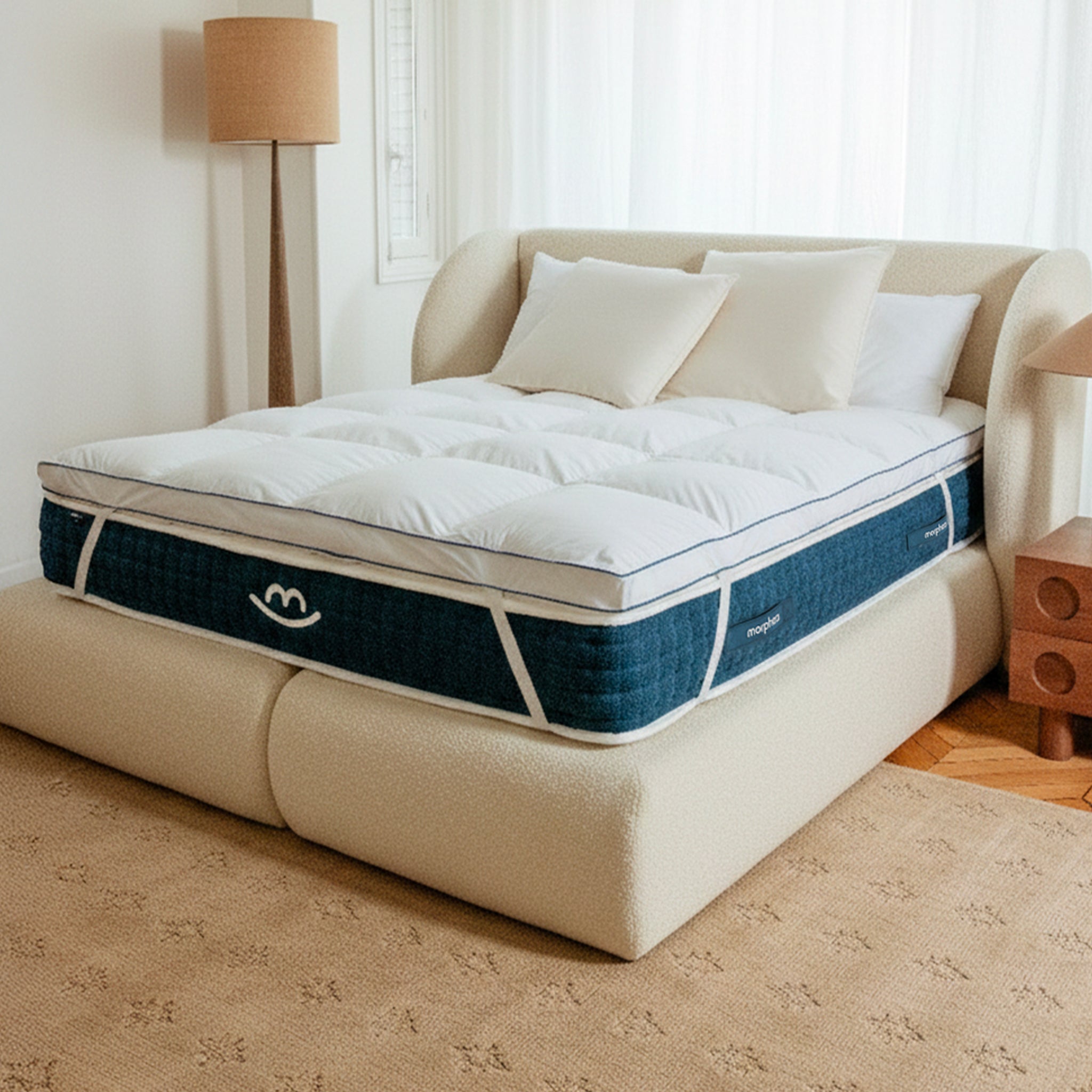 Jade Hybrid Pack 26 cm Memory Foam + Cloud Mattress Topper