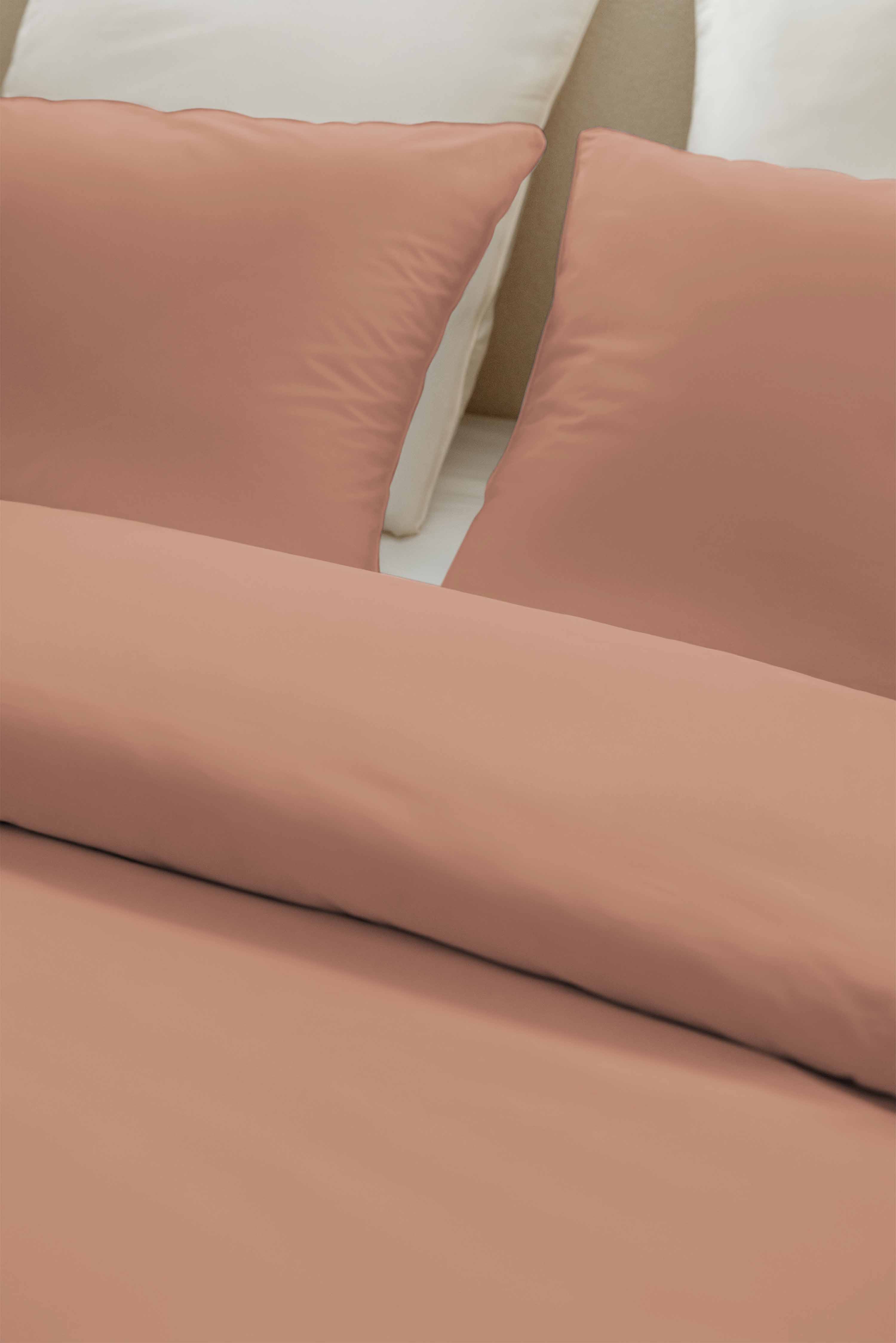 Housse de couette percale lavée - 8 coloris au choix