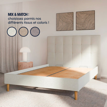 Lit Sommier - 3 coloris au choix