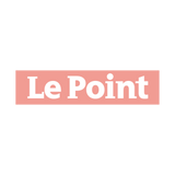 Logo du Média Le Point en Rose
