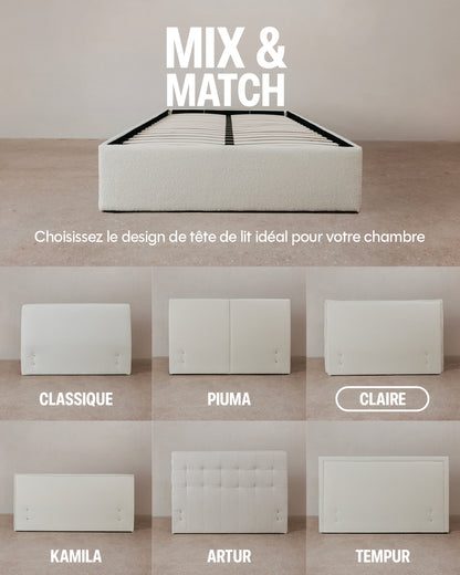 Storage Bed - 100% customisable - Claire