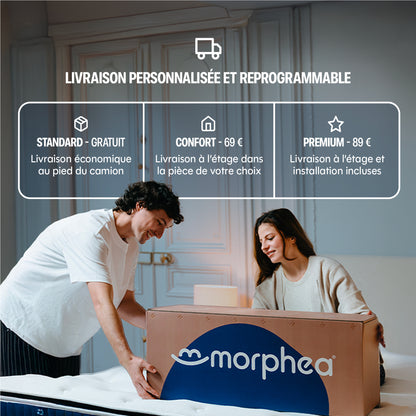 Matelas Hybride Luxe Victoria Plus - Soutien renforcé - 30 cm