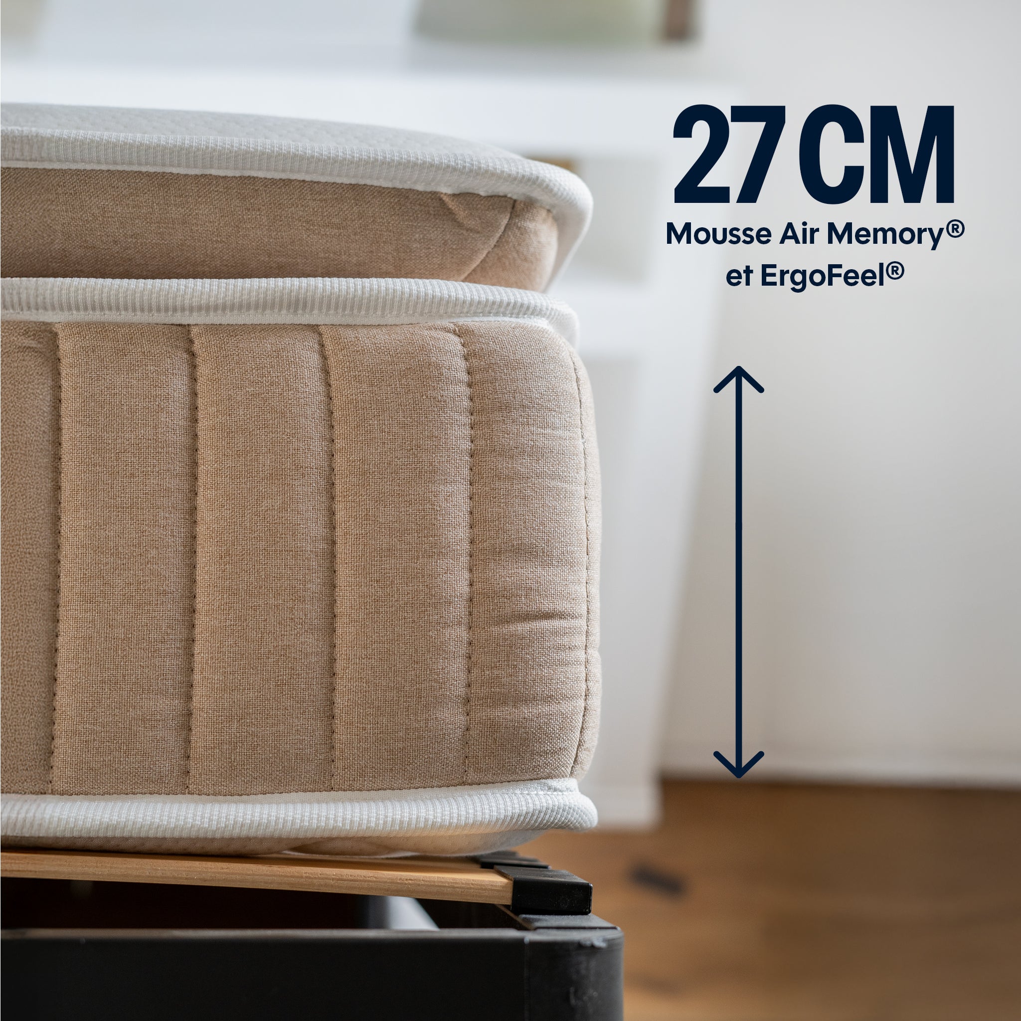 Pack Matelas Hybride Premium - L'Experience + 2 oreillers