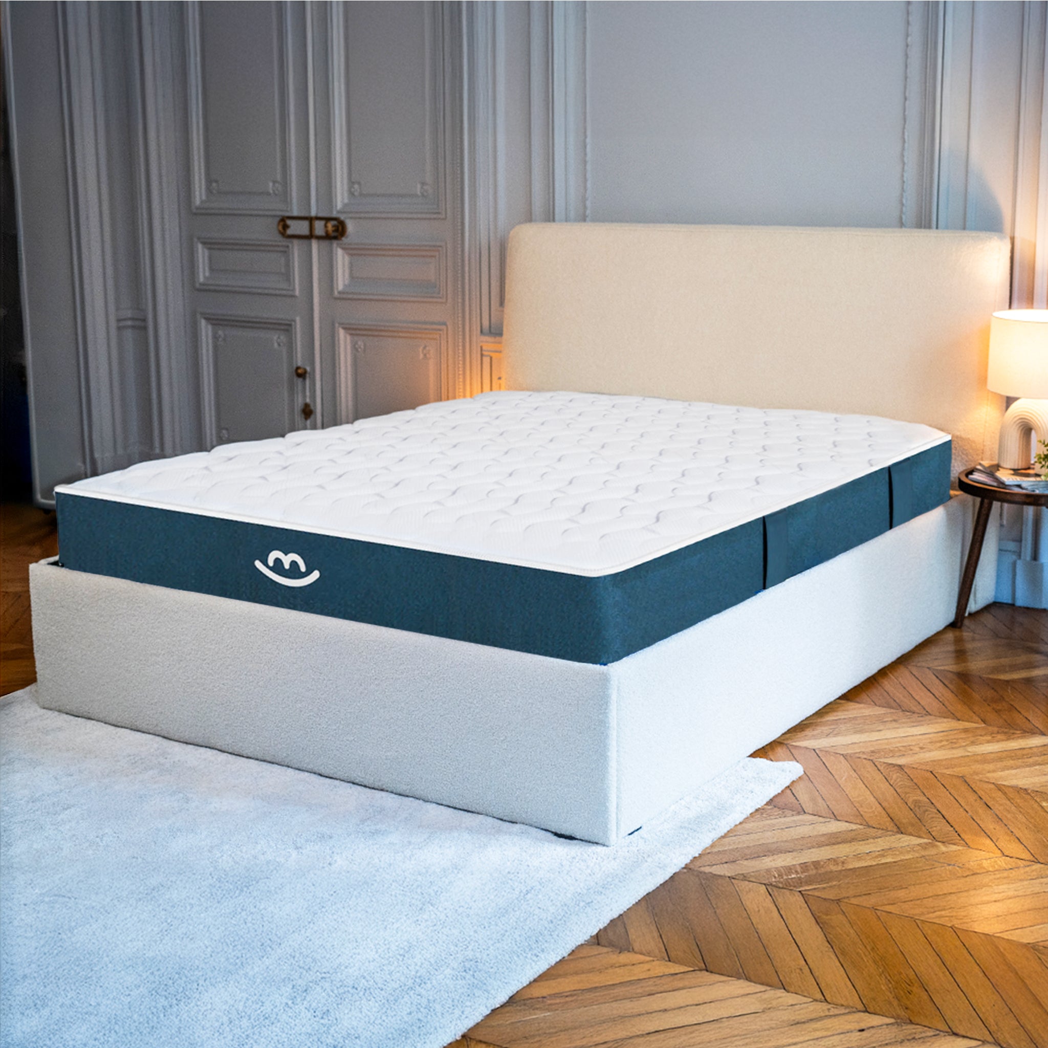 Matelas hybride Mila - mousse et ressorts - 22cm