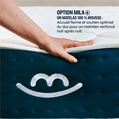 Mila hybrid mattress - foam and springs - 22cm