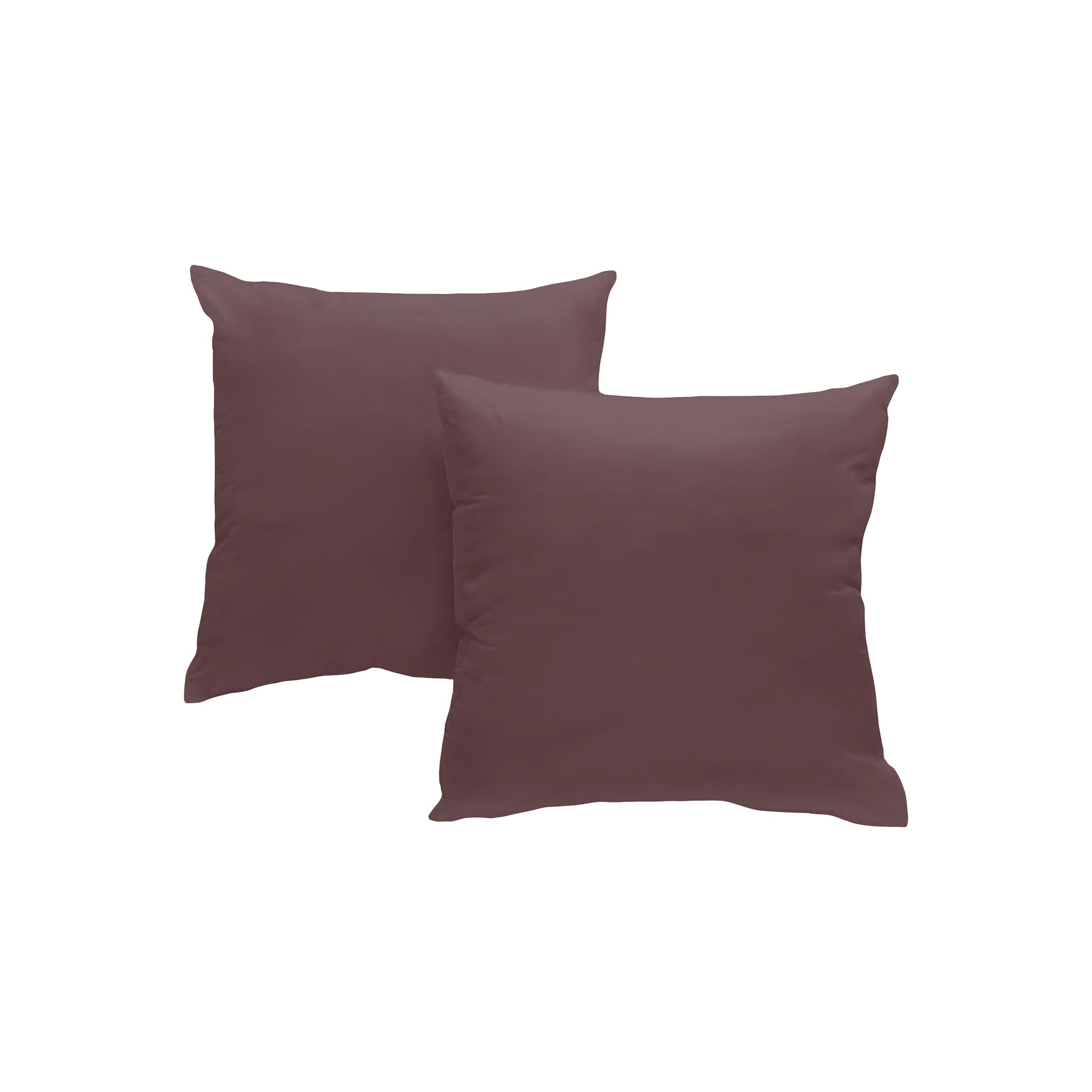 Cotton percale pillowcases x2 - 5 colors to choose from