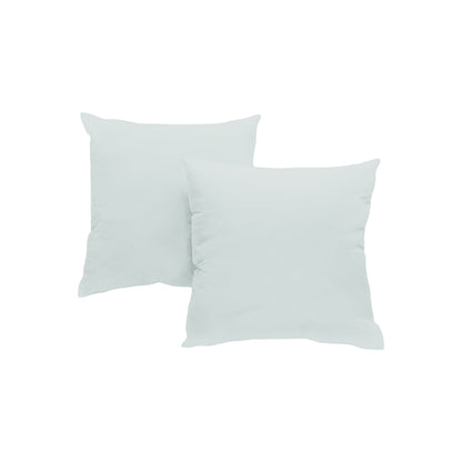 Taie d'oreiller percale lavée x2 - 7 coloris au choix