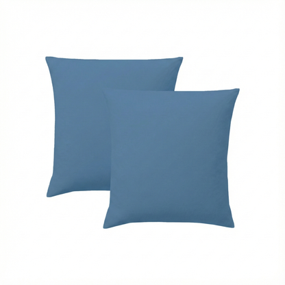 Cotton satin pillowcase x2 - Beige