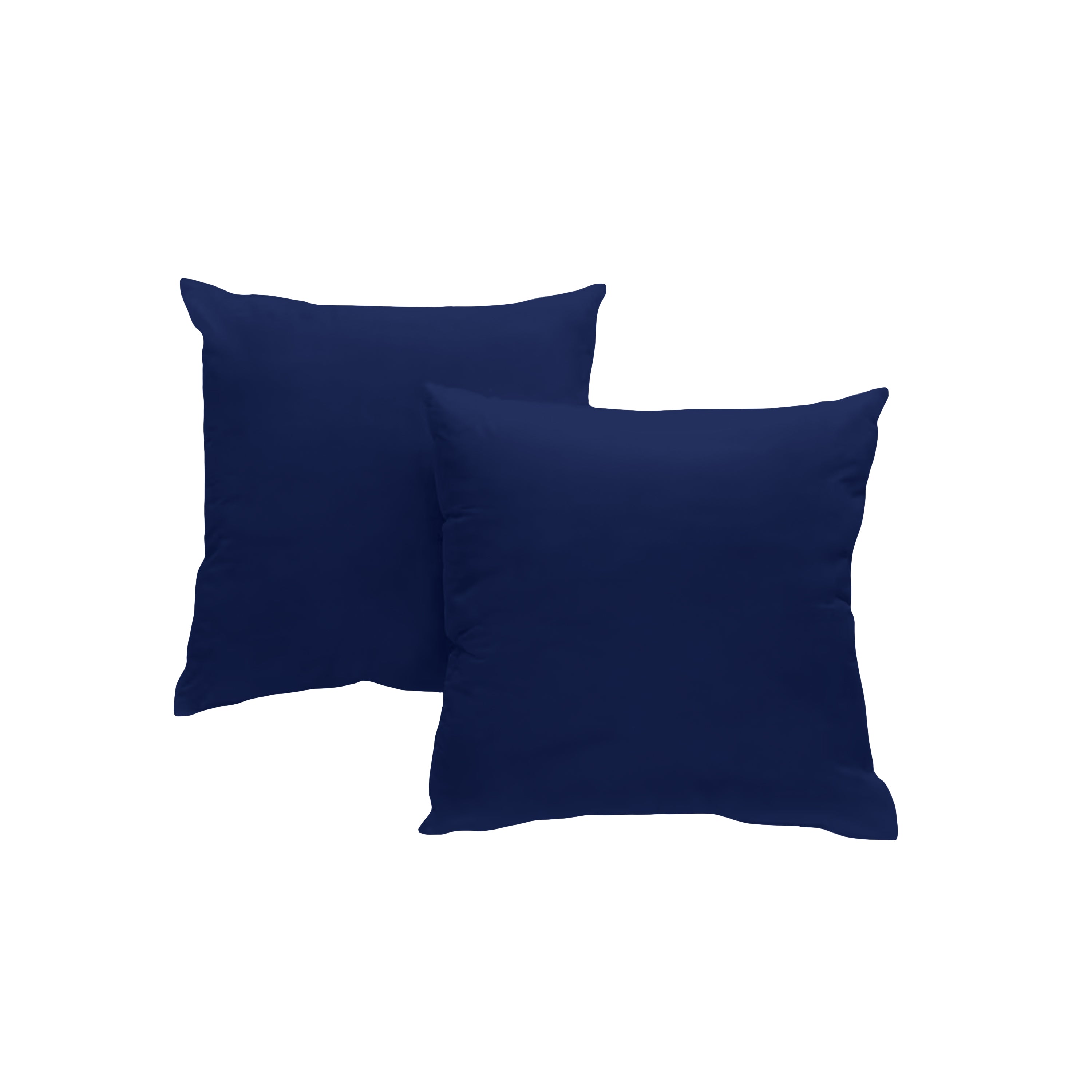 Taie d'oreiller percale de coton x2 - 5 coloris au choix
