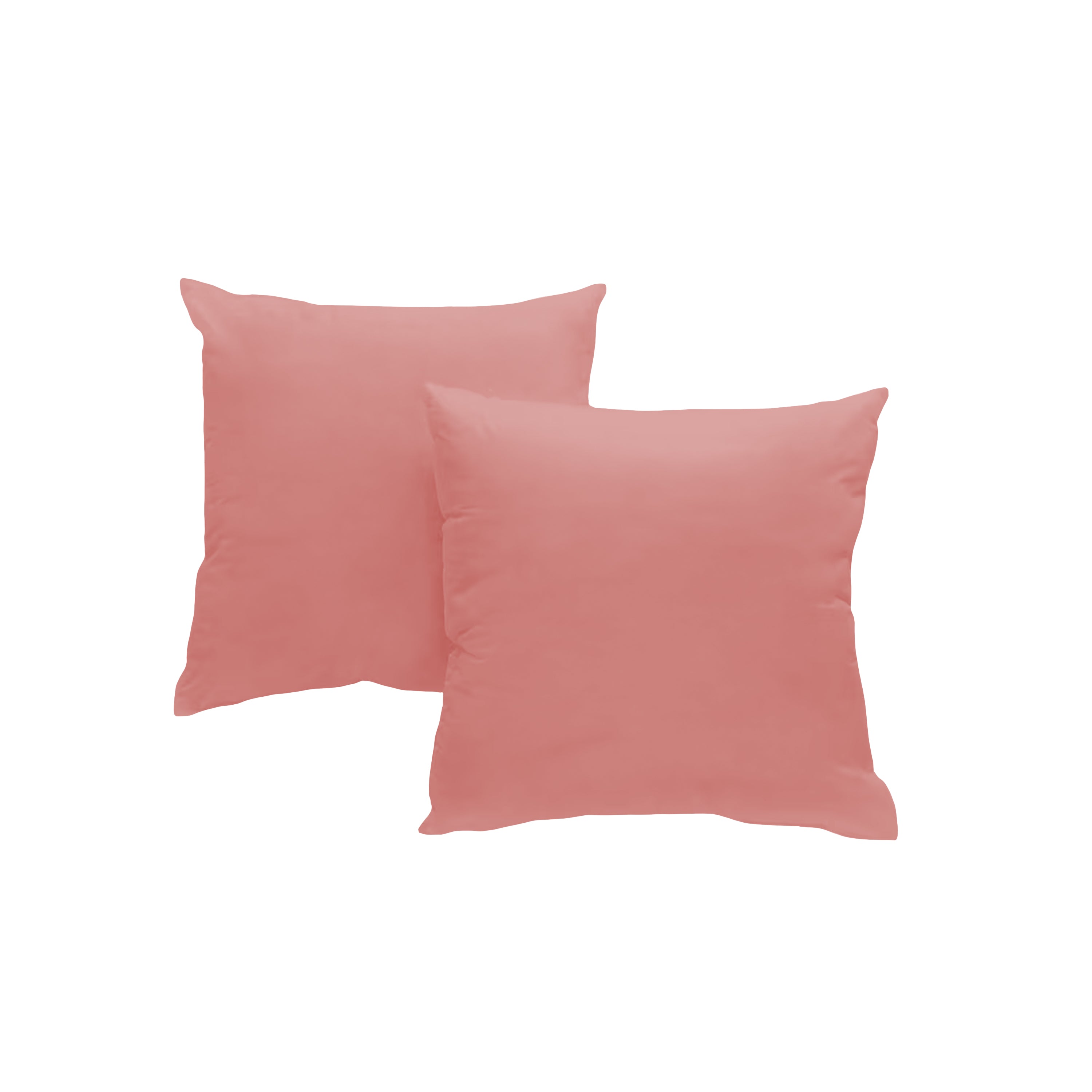 Taie d'oreiller percale de coton x2 - 5 coloris au choix