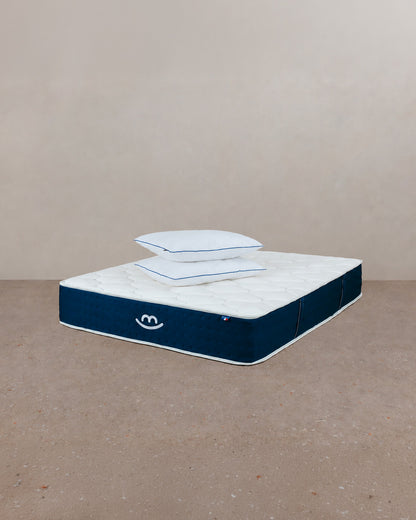 Mila Hybrid Mattress Pack - foam and springs + 2 pillows
