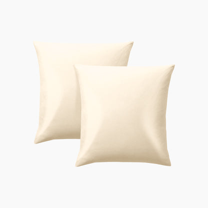 Parure de lit satin de coton - Beige