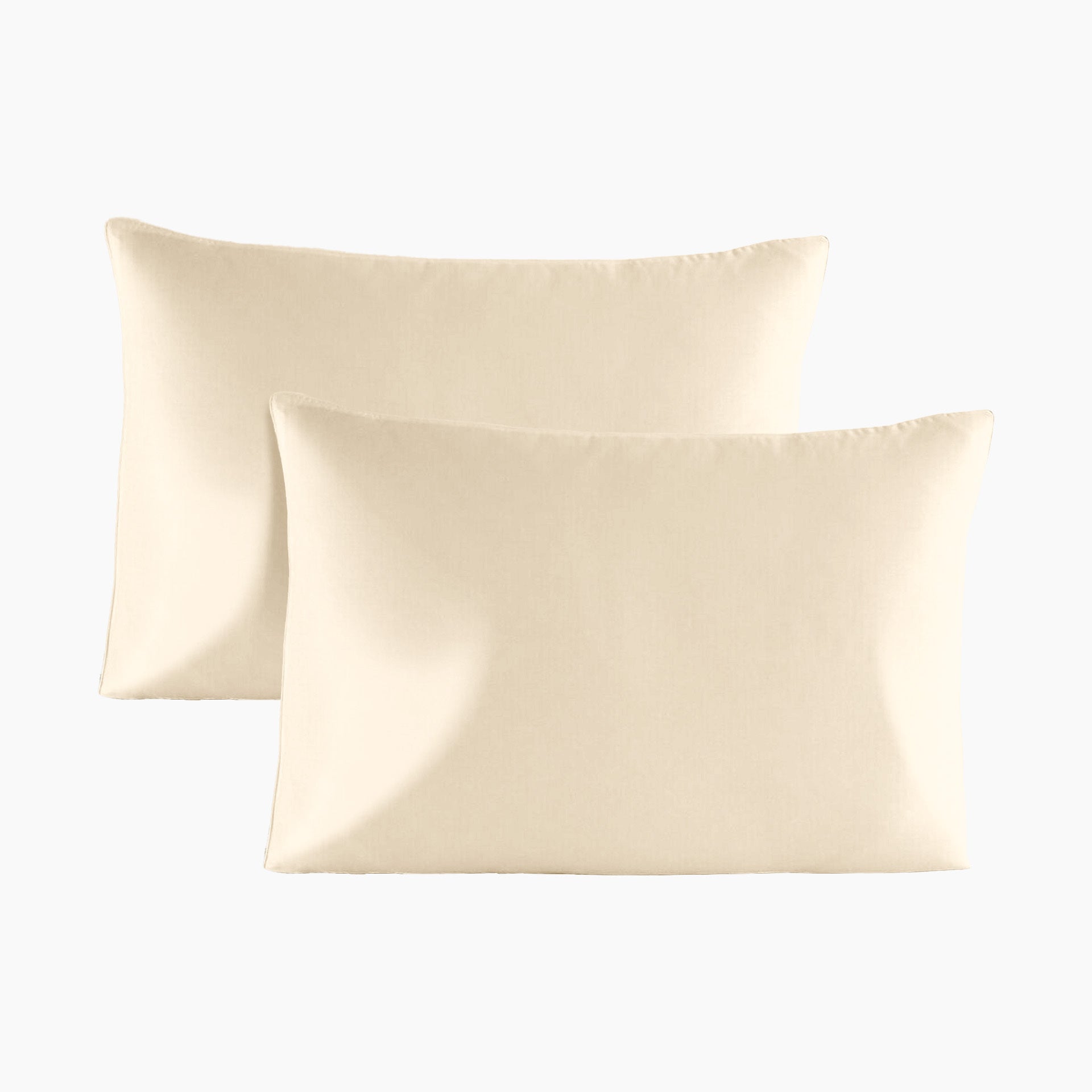 Parure de lit satin de coton - Beige