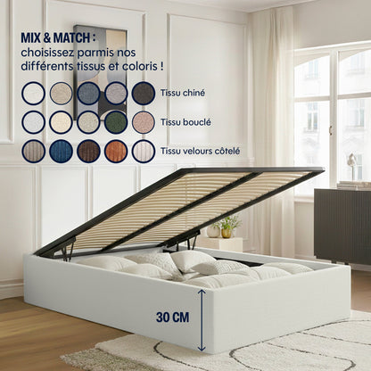 Lit Coffre - 100% personnalisable - Sans