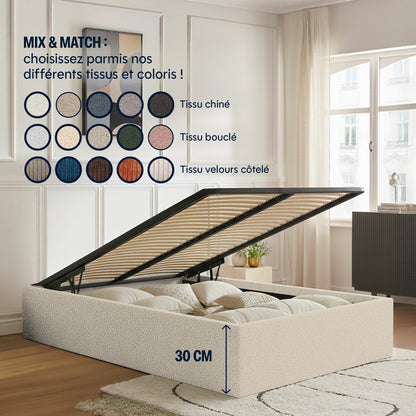 Lit Coffre - 100% personnalisable - Sans