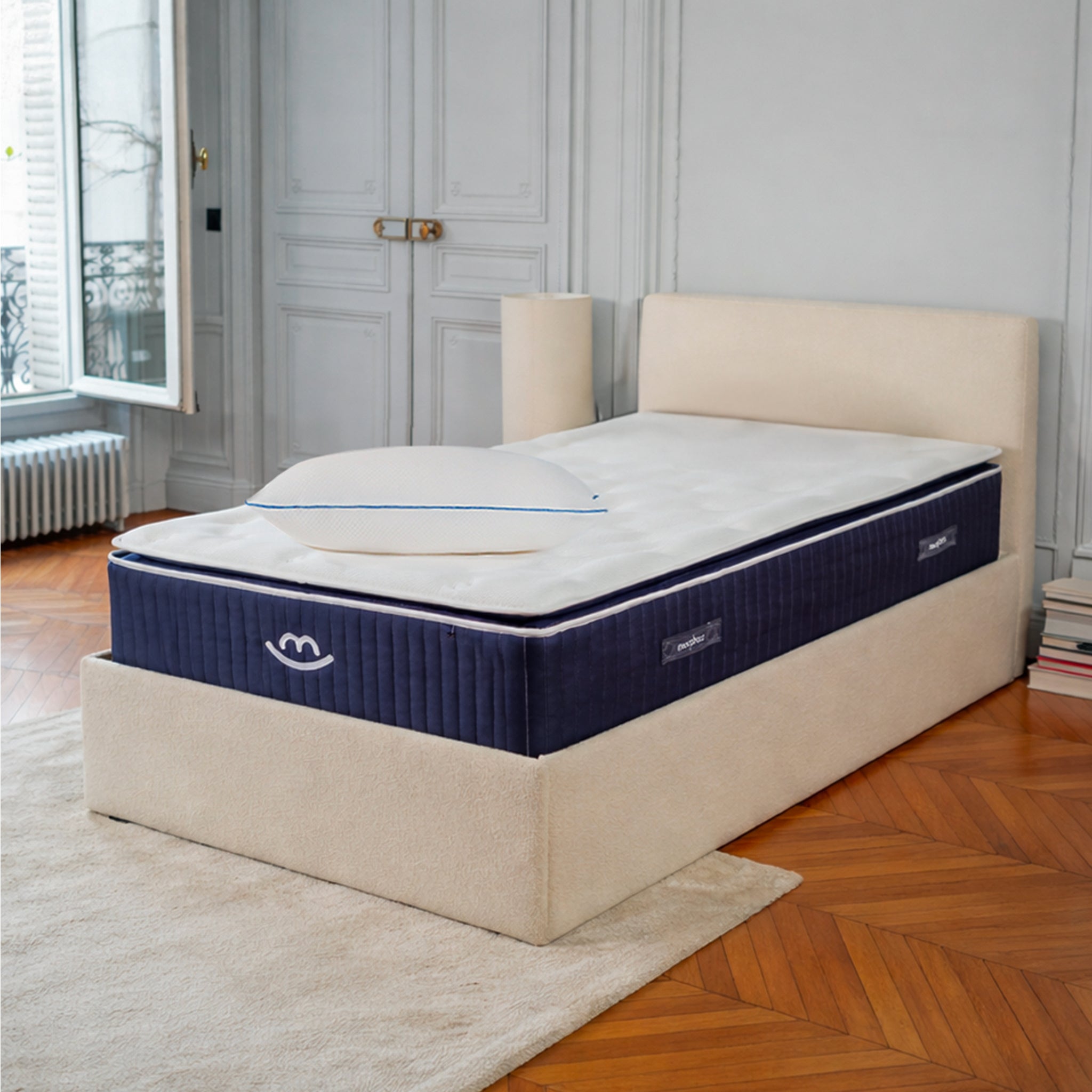 Pack Hybride Victora 1 place 30cm + 1 Oreiller Memory Air