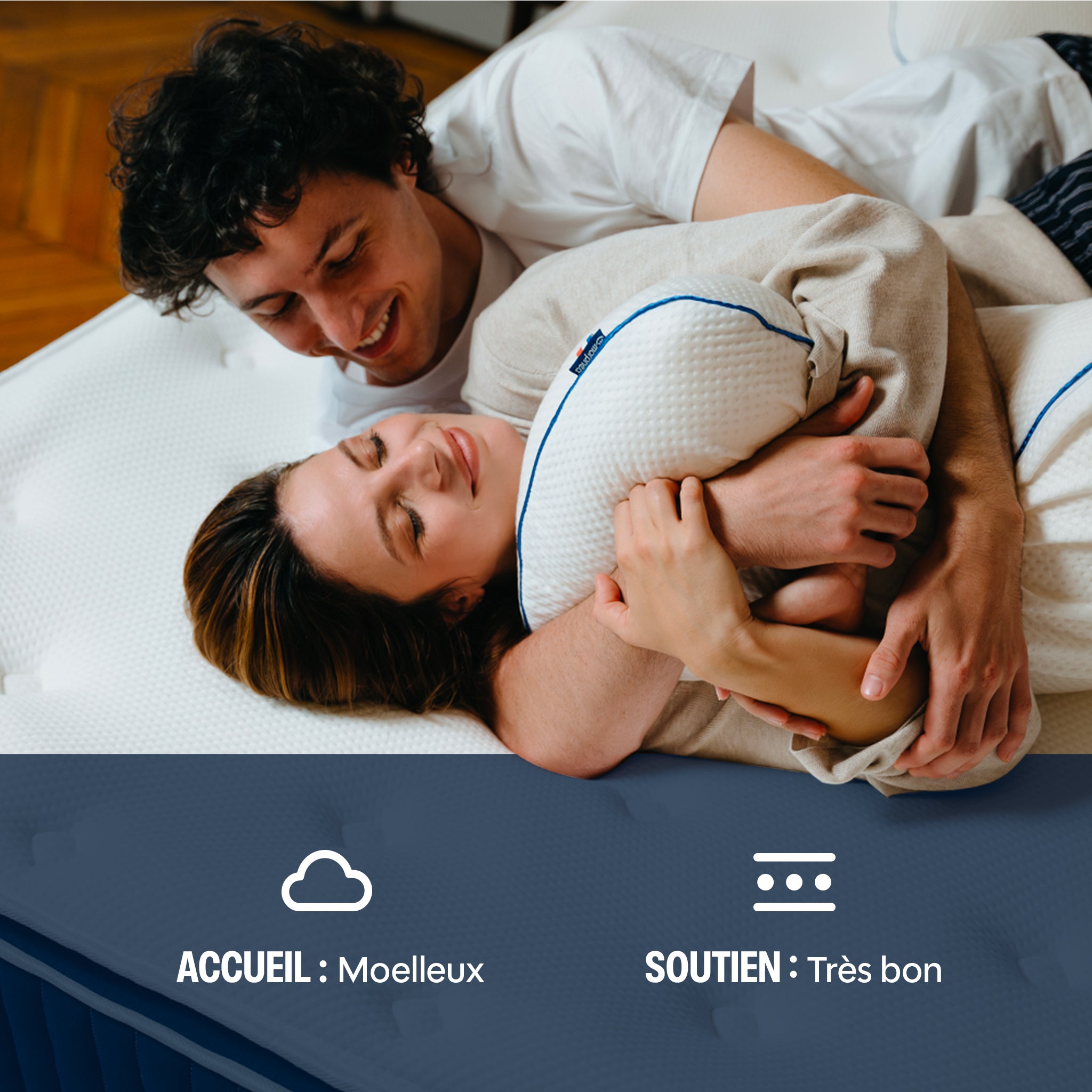 Matelas hybride luxe Victoria - mémoire de forme - 30cm