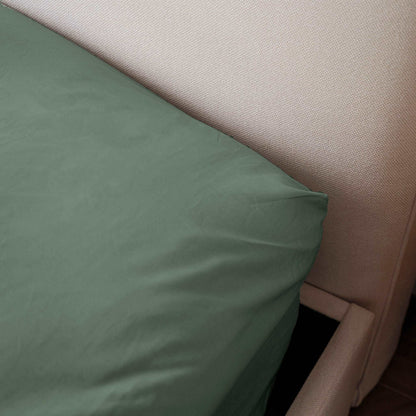 Parure de lit percale de coton - Vert