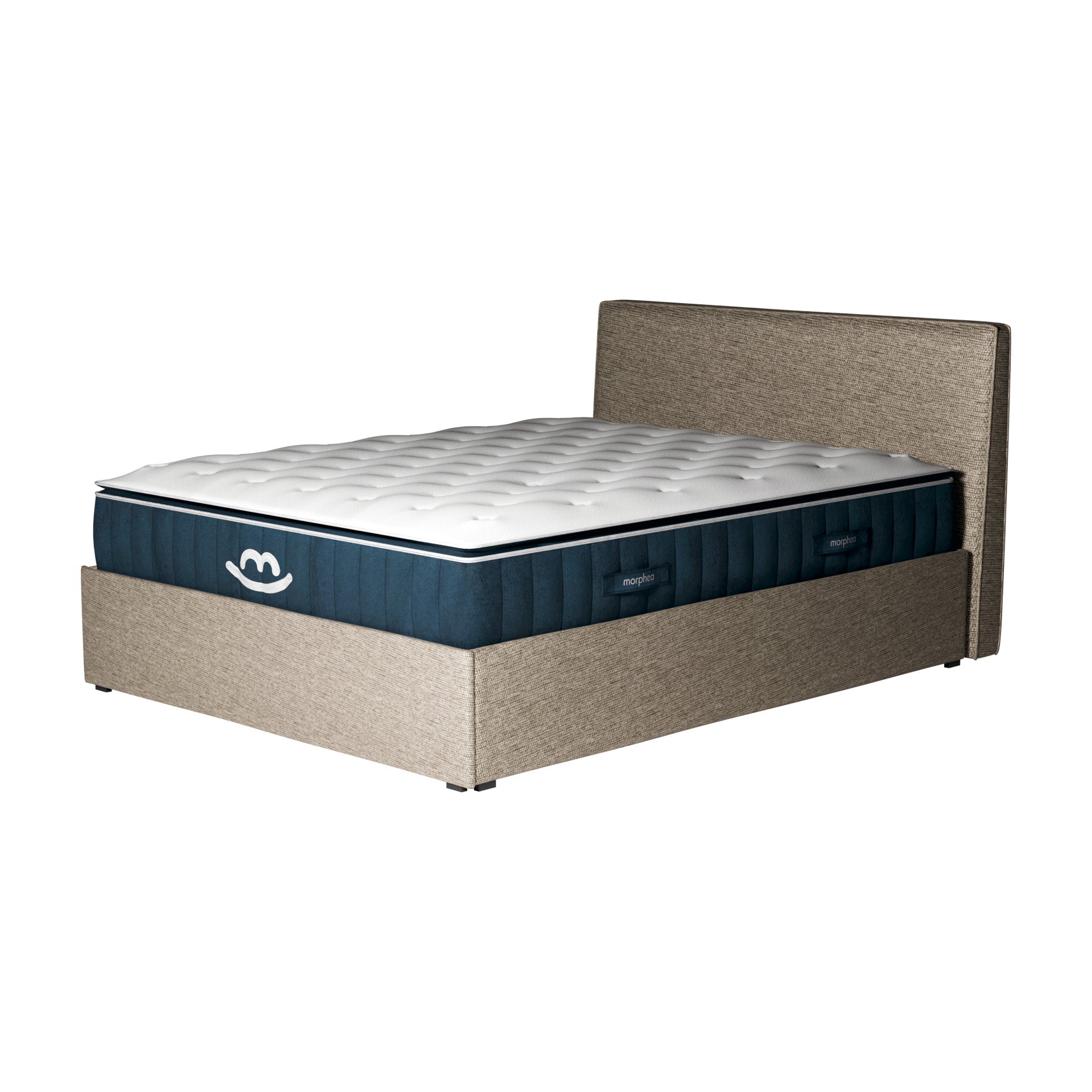 Ensemble lit coffre et matelas à mémoire de forme Victoria - 30cm