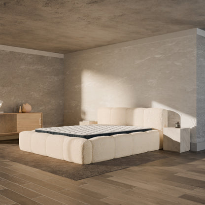 Ensemble lit coffre Equinox et matelas à mémoire de forme Jade - 26cm