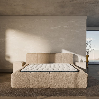 Ensemble lit coffre Equinox et matelas à mémoire de forme Jade - 26cm