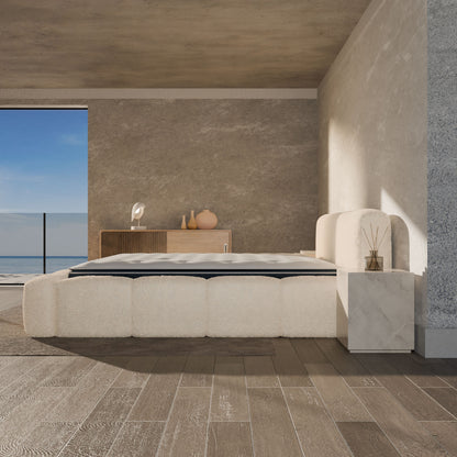Ensemble lit coffre Equinox et matelas à mémoire de forme Victoria - 30cm