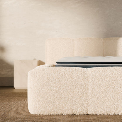 Ensemble lit coffre Equinox et matelas à mémoire de forme Victoria - 30cm