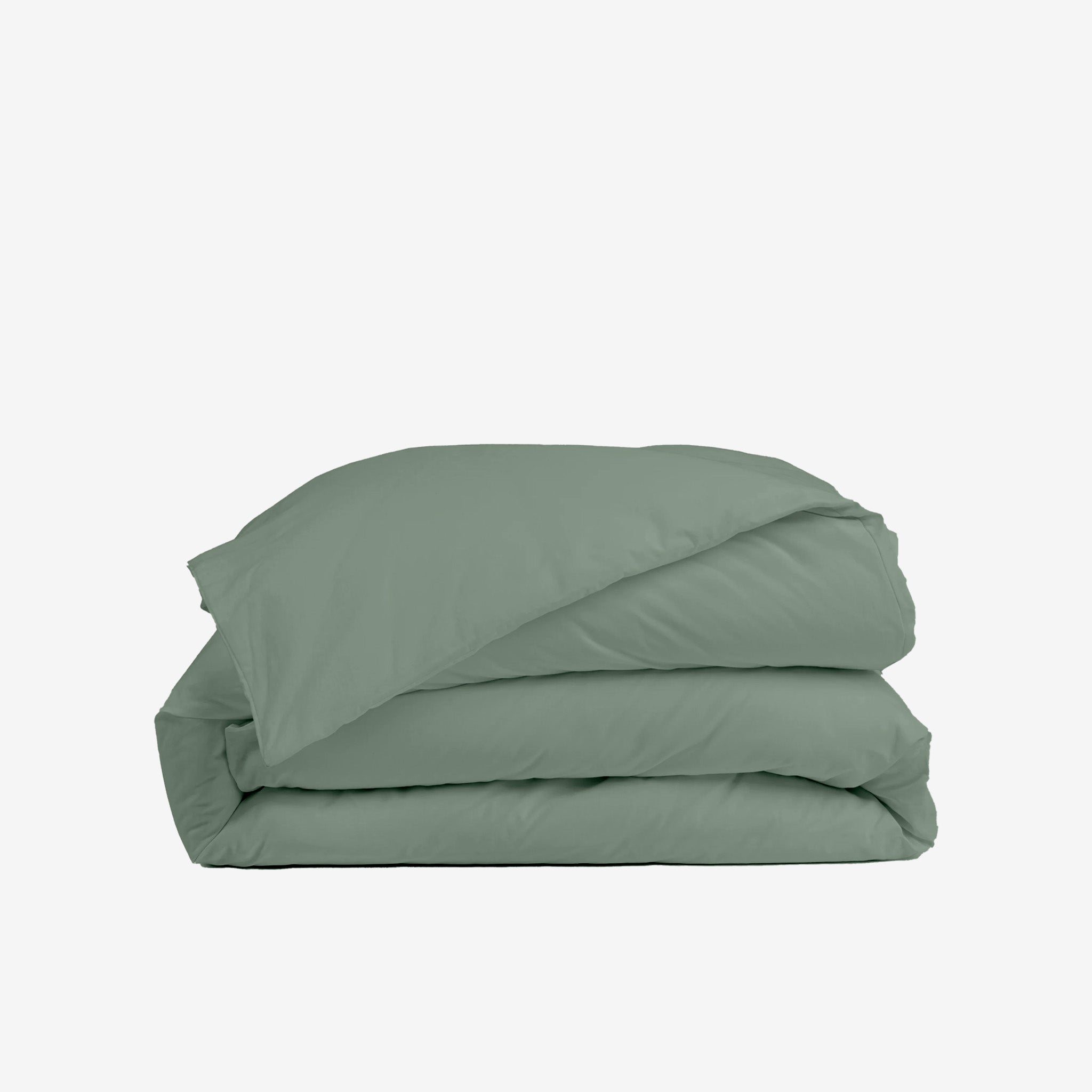 housse de couette verte