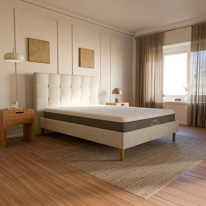 Ensemble lit et matelas latex et mousse Gaia - 25cm