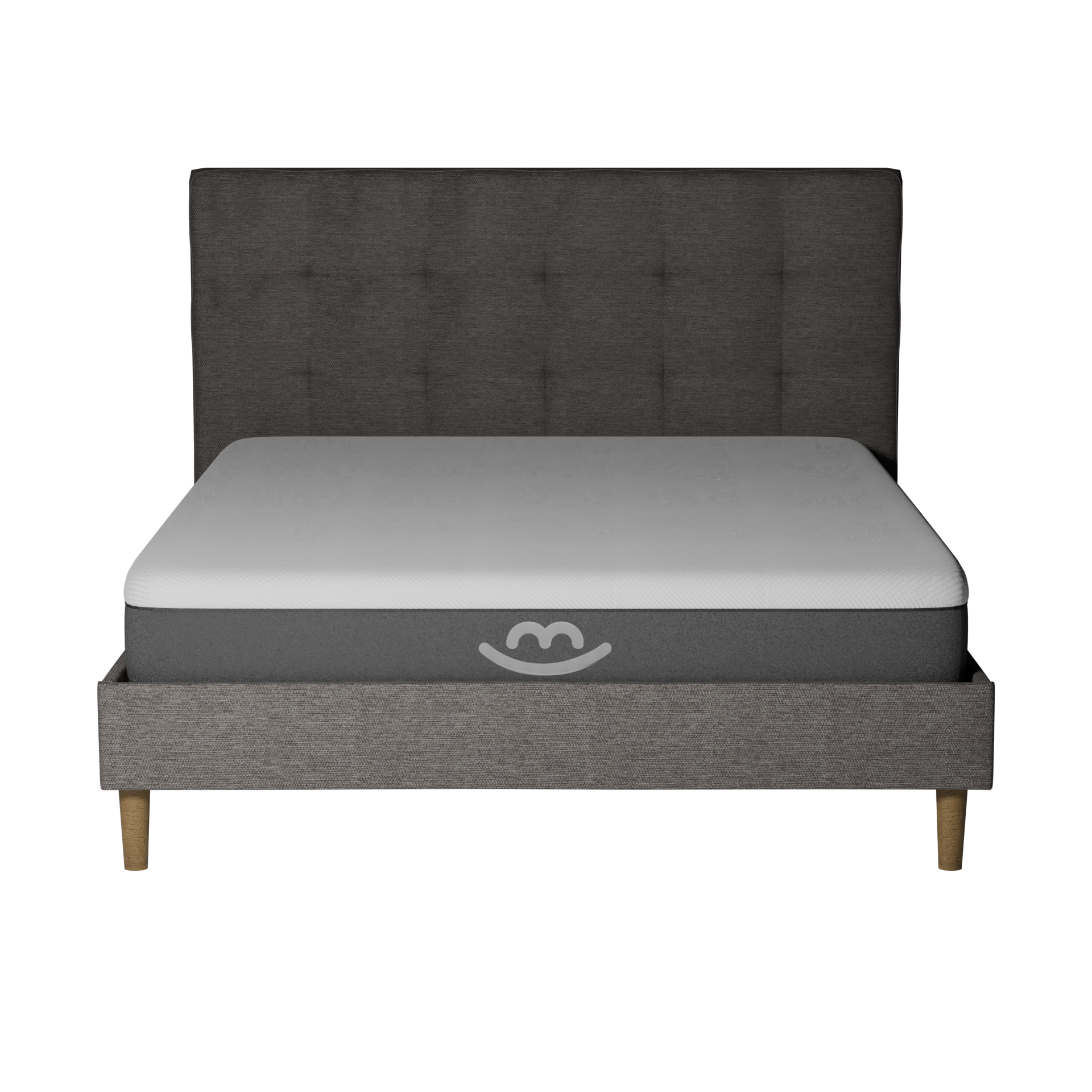 Ensemble lit et matelas latex et mousse Gaia - 25cm
