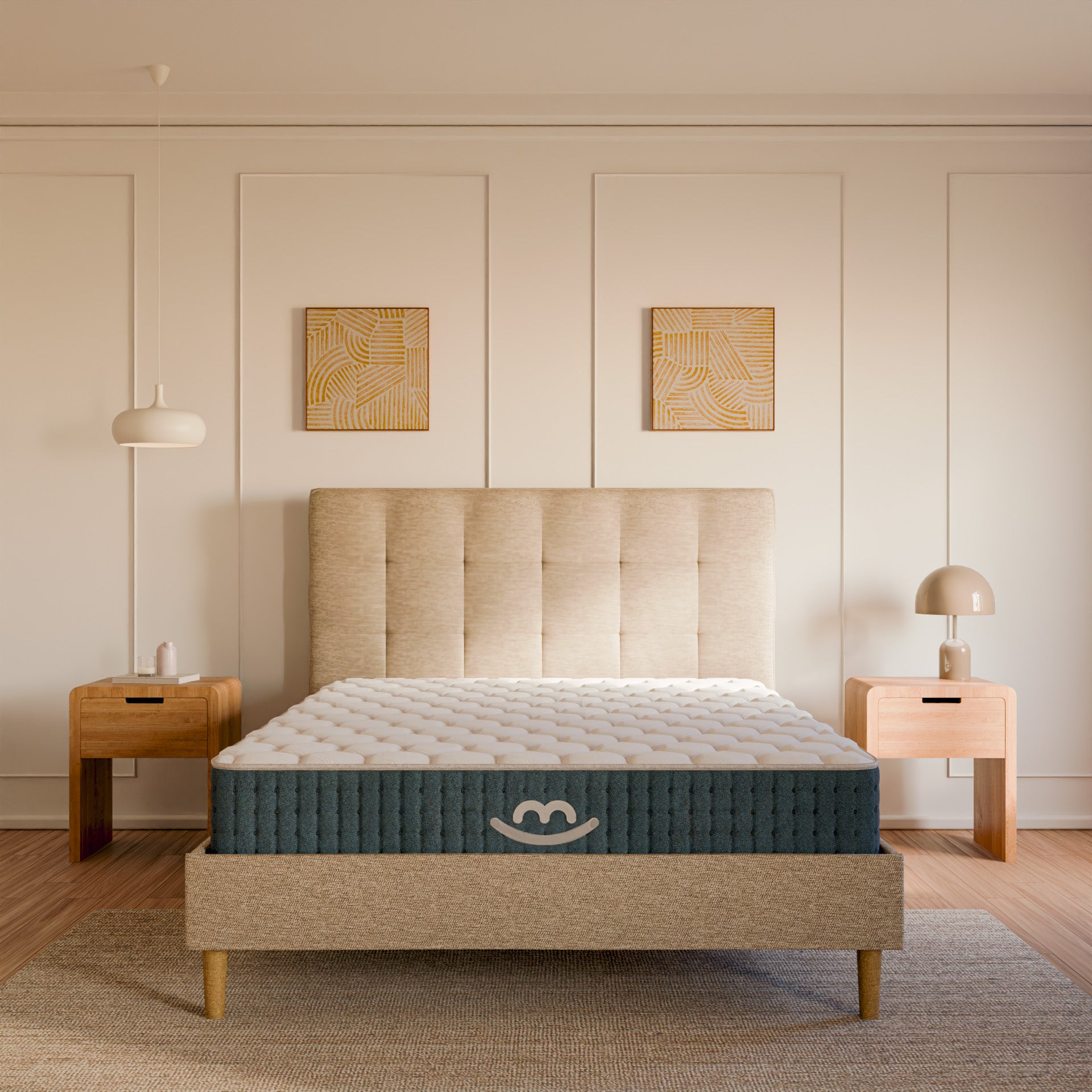 Ensemble lit et matelas à mémoire de forme Jade - 26cm