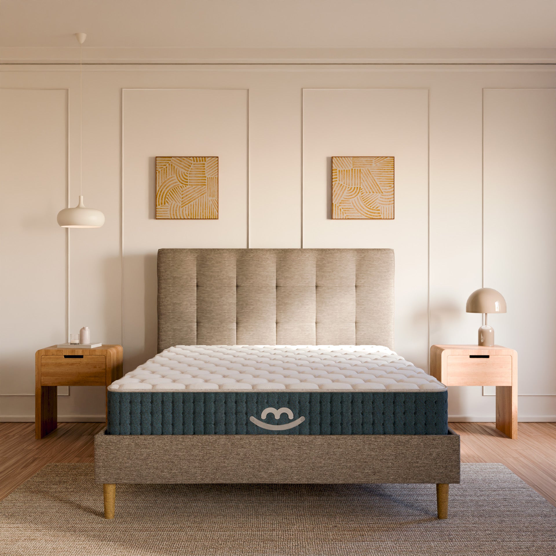 Ensemble lit et matelas à mémoire de forme Jade - 26cm
